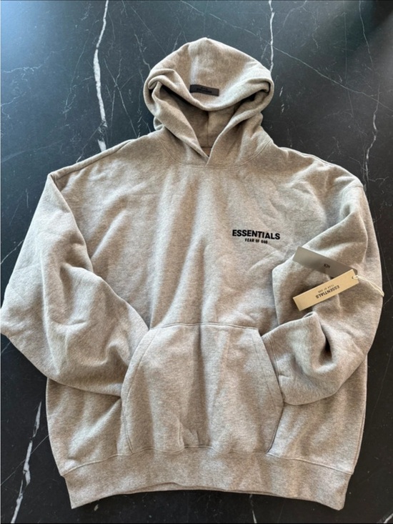 Essentials Other - Essentials Men's Heather Gray Pullover Hoodie
